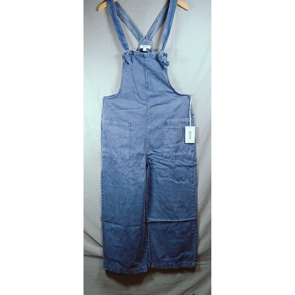 Zenana Washed Knot Strap Pockets Jumpsuit 1864Y Size Medium - Picture 5 of 16